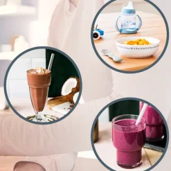 Bosch VitaPower MMB2111S blender med To Go kop 450 watt