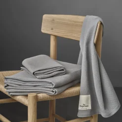 By Mogensen håndklæde grey waffle 38x63 cm