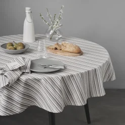 By Mogensen rund dug Small Stripes Ø 160 cm