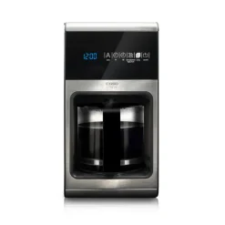 Caso kaffemaskine med touch display sort/stål 1,5 liter
