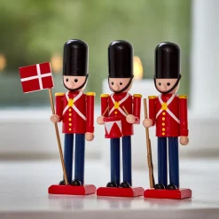 Celebrate garder H 15 cm rød/sort 3 stk.