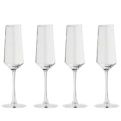 Champagneglas klar 4 stk. 24 cl.