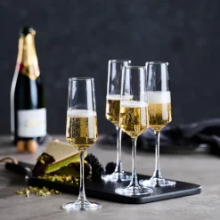 Champagneglas klar 4 stk. 24 cl.