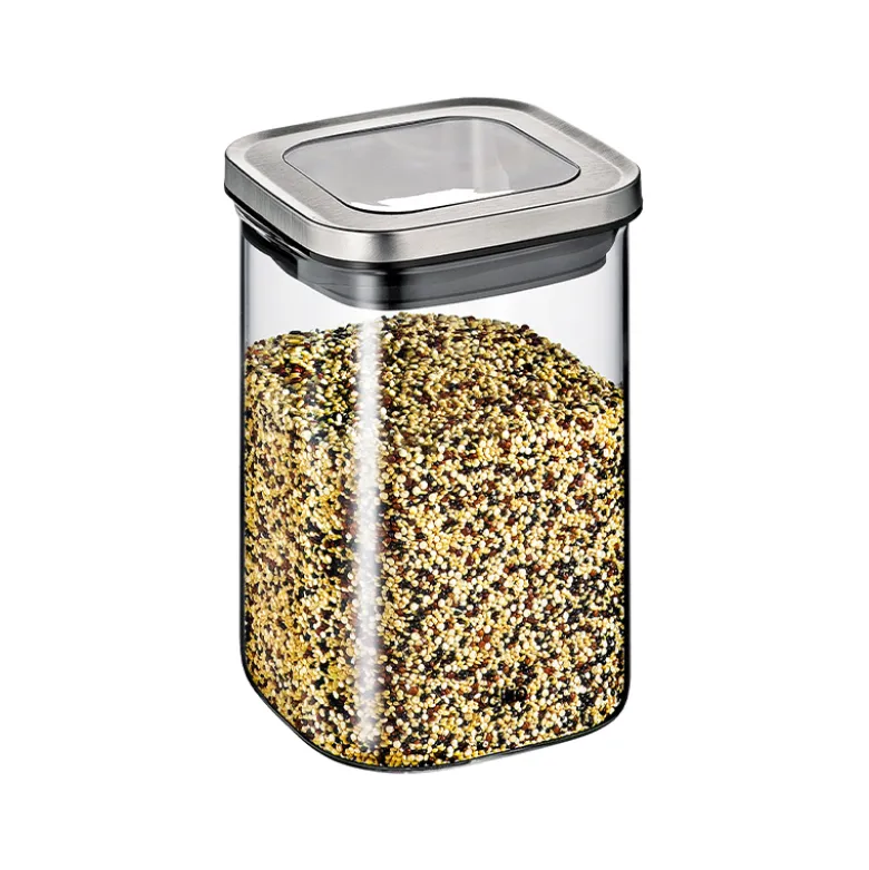 Cilio Cube opbevaringsglas 1 liter