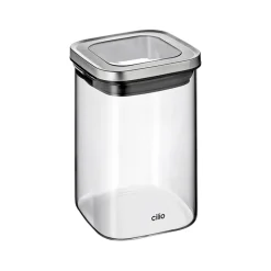 Cilio Cube opbevaringsglas 1 liter