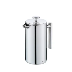 Cilio Sara stempelkande i stål 6 kopper 0,7 liter