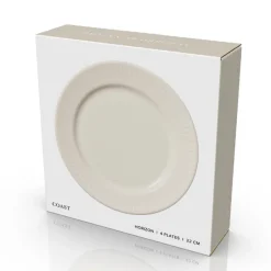 Coast Horizon frokosttallerken hvid Ø 22 cm 4 stk.