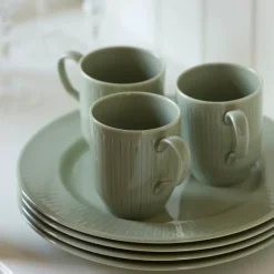 Coast Horizon frokosttallerken grøn Ø 22 cm 4 stk.