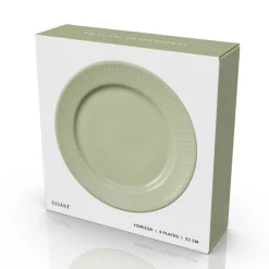 Coast Horizon frokosttallerken grøn Ø 22 cm 4 stk.