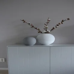 COOEE Ball vase hvid 20 cm