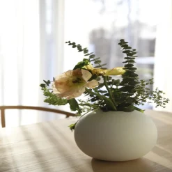 COOEE Ball vase hvid 20 cm