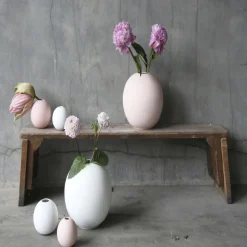 COOEE Ball vase hvid 20 cm