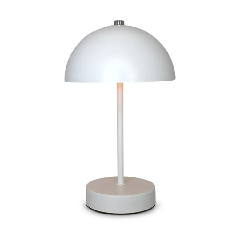 Cozzy bordlampe med touch hvid H 20 cm