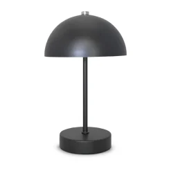 Cozzy bordlampe med touch sort H 20 cm