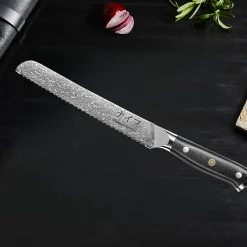 Damascus by Hâws brødkniv 33 cm