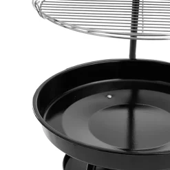 Dangrill tripod bålsted med bålfad og rist