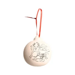 Det Gamle Apotek mal-selv julekugle keramik