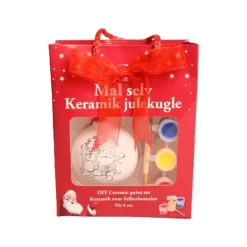 Det Gamle Apotek mal-selv julekugle keramik