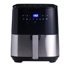 Digital airfryer stål 5 liter 1450 watt