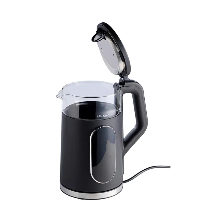 Digital elkedel sort 1,7 liter 2200 watt