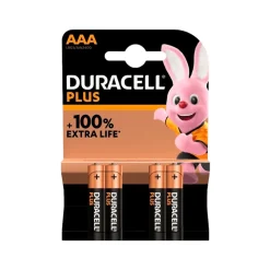 Duracell AAA batterier 4 stk. 1,5 volt