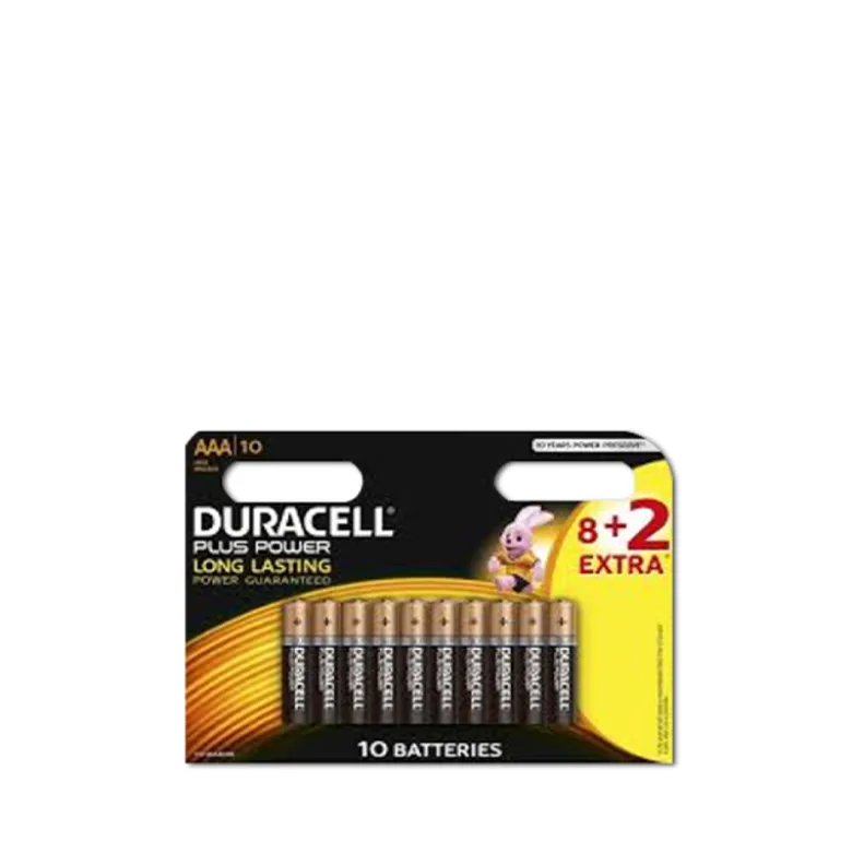 Duracell Plus Batterier AAA 10 Stk.