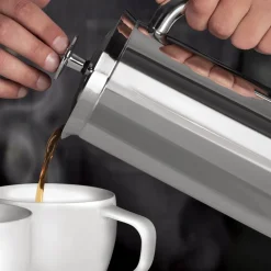 Espro P7 stempelkande blank stål 1 liter