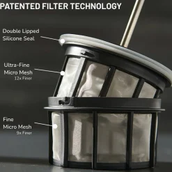 Espro P3 stempelkande sort 0,55 liter
