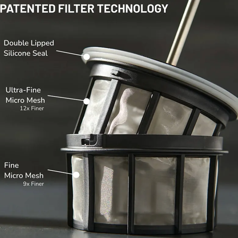 Espro P3 stempelkande sort 0,55 liter