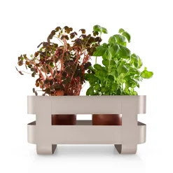 Eva Solo selvvandende herb organiser stål sand
