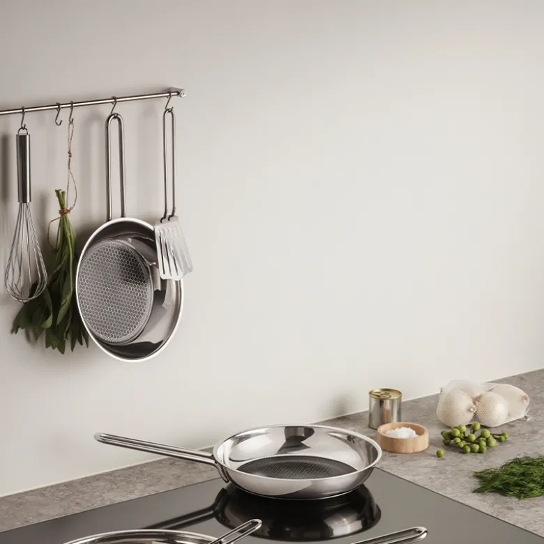 Eva Trio ophængsstang med 6 stk s-kroge 40 cm