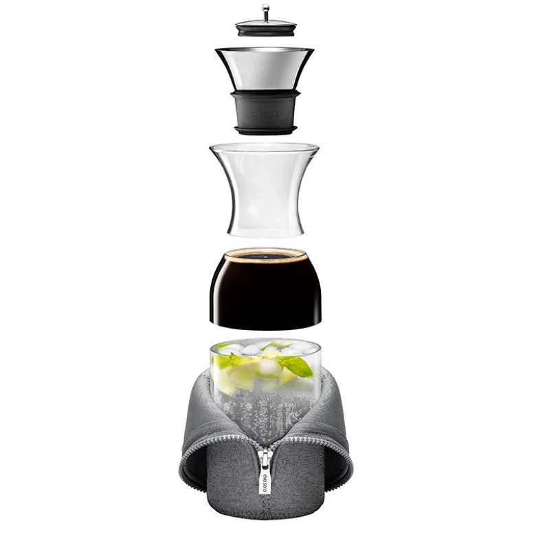 Eva Solo karaffel dark grey 1 liter