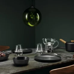 Eva Solo Nordic Kitchen flad tallerken sort 21 cm