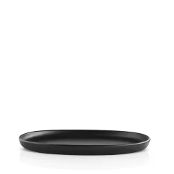 Eva Solo Nordic Kitchen oval tallerken sort 26x18 cm