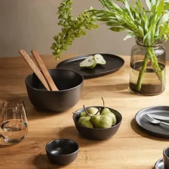 Eva Solo Nordic Kitchen tallerken oval sort 31 cm