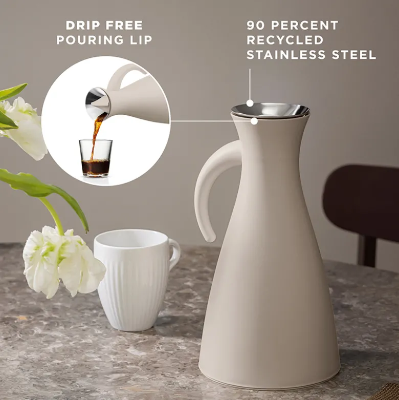 Eva Solo termokande creme 1 liter - recycled