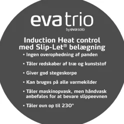 Eva Trio Induction Heat Control slip-let stegepande Ø 28 cm
