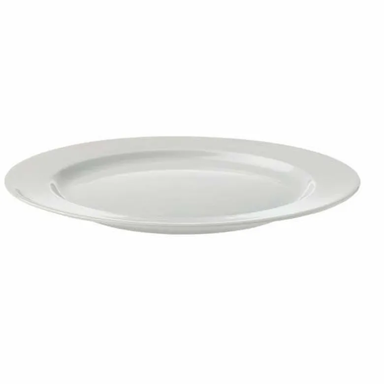 Eva Trio Legio middagstallerken hvid 28 cm