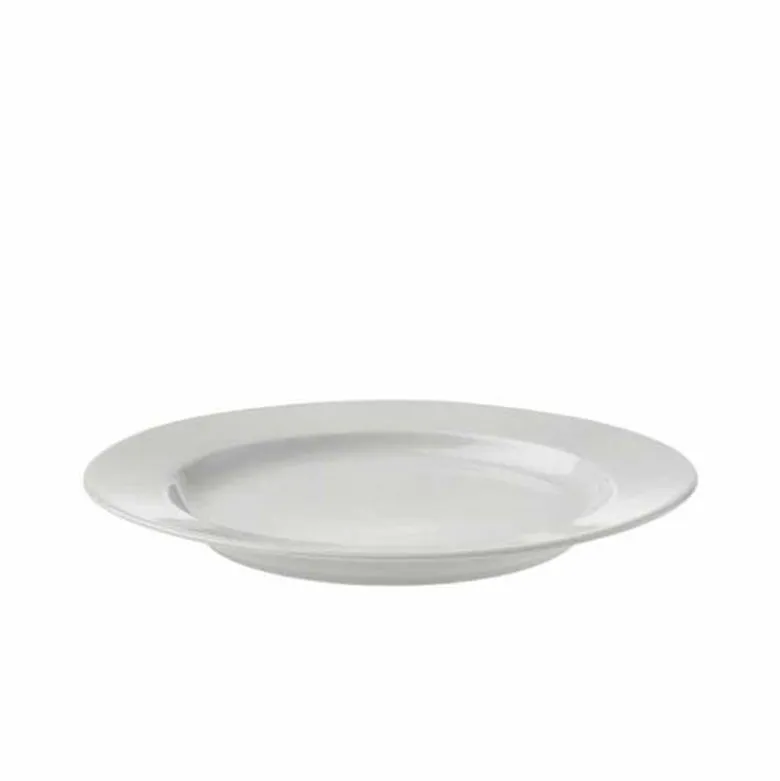 Eva Trio Legio middagstallerken hvid 25 cm