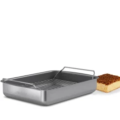 Eva Trio Professionel bradepande med keramisk belægning med rist 30x22 cm