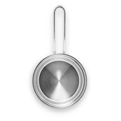 Eva Trio Recycled Stainless Steel grydesæt stål 1,1 + 2,2 + 3,6 liter