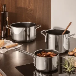Eva Trio Recycled Stainless Steel gryde med keramisk Slip-Let® belægning 2,2 liter