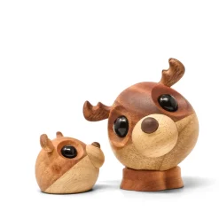 Fablewood Rolf det store rensdyr træ H 10 cm
