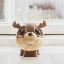 Fablewood Rolf det store rensdyr træ H 10 cm