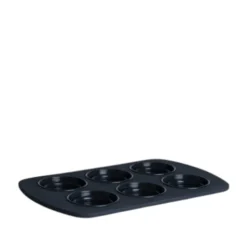 Foldbar muffinform 6 huller silikone