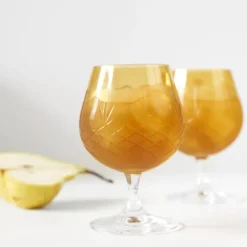 Frederik Bagger Crispy Citrine Sixball Glas 2 stk. 40 cl