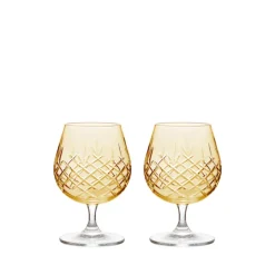 Frederik Bagger Crispy Citrine Sixball Glas 2 stk. 40 cl