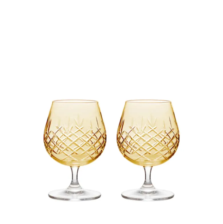Frederik Bagger Crispy Citrine Sixball Glas 2 stk. 40 cl