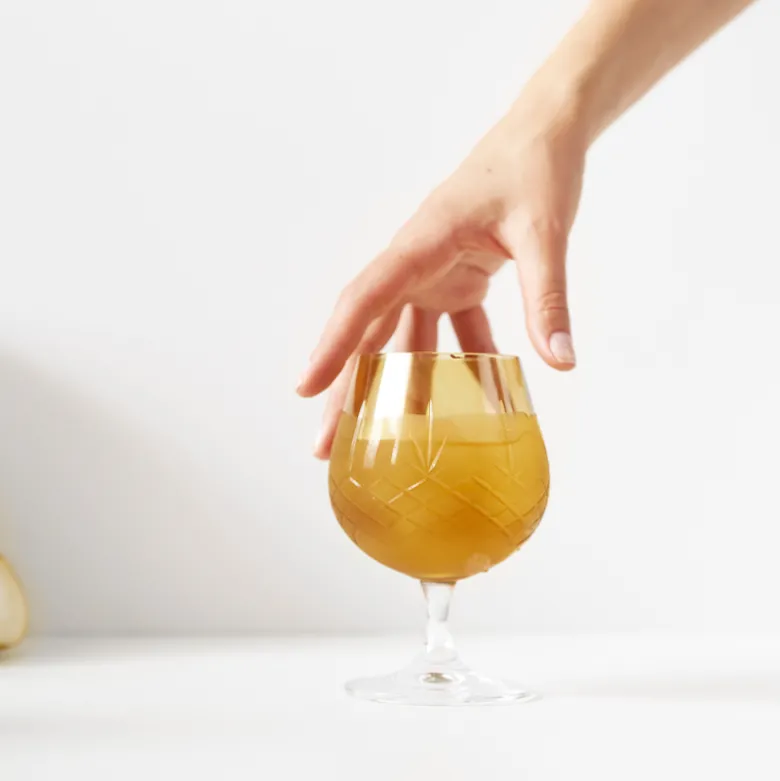 Frederik Bagger Crispy Citrine Sixball Glas 2 stk. 40 cl