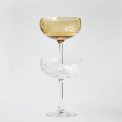 Frederik Bagger Crispy Citrine Gatsby champagneskål 33 cl. 2 stk.